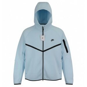 Nike Tech Men's Fleece Windrunner Full-Zip Jacket Size 3XL Blue HV0949-474 NEW
